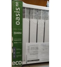 Алюминиевый радиатор литой OASIS 500/80 ECO