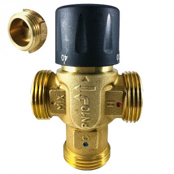Термостатический смесительный клапан для систем отопления и ГВС 1"НР STI